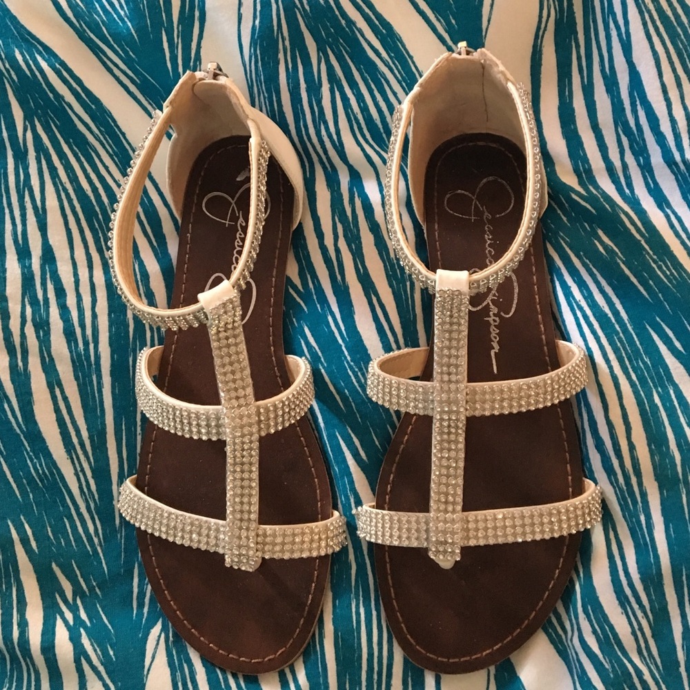 COPY - Jessica Simpson Rhinestone Sandals